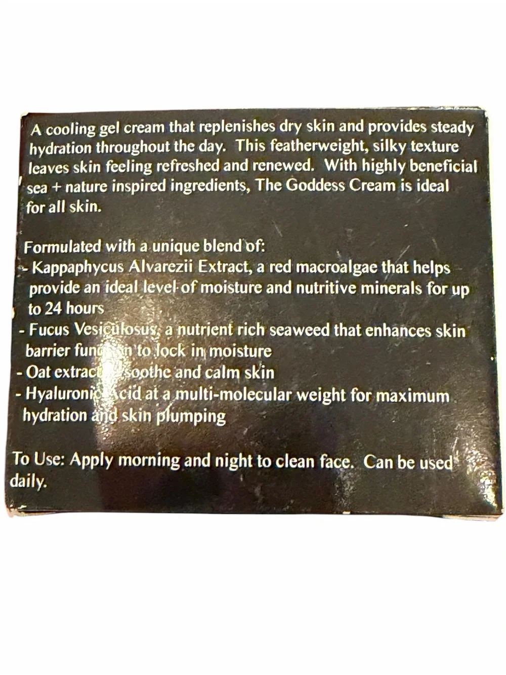Ursula The Goddess Cream Daily Featherweight Moisturizer‎ 1.69 fl oz Cooling